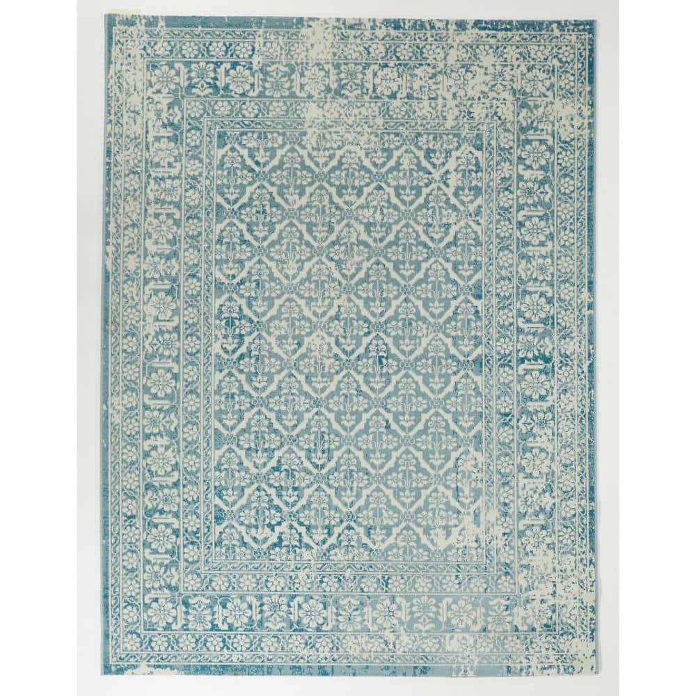 Sievert Teal 8 ft. x 10 ft. Indoor/Outdoor Area Rug by BALTA 3 Sievert Teal 8 ft. x 10 ft. Indoor/Outdoor Area Rug by BALTA