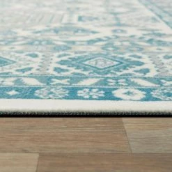 Amit Teal 5 ft. x 7 ft. Indoor/Outdoor Area Rug by BALTA -Cheap BALTA || Norsk Store teal balta outdoor rugs 3003353 1f 1000