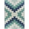 Levete Teal 8 ft. x 10 ft. Southwestern Indoor/Outdoor Area Rug by BALTA -Cheap BALTA || Norsk Store teal balta outdoor rugs 3010045 64 1000
