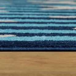 Sereia Starfish Print Striped Teal/Navy 8 ft. x 10 ft. Area Rug by BALTA 12 Sereia Starfish Print Striped Teal/Navy 8 ft. x 10 ft. Area Rug by BALTA -Cheap BALTA || Norsk Store teal navy balta area rugs 3007215 1f 1000