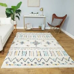 Veres Moroccan Shag White 5 ft. x 7 ft. Area Rug by BALTA -Cheap BALTA || Norsk Store white balta area rugs 3005708 31 1000