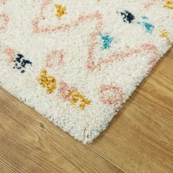 Mansur Moroccan Shag White 5 ft. x 7 ft. Area Rug by BALTA -Cheap BALTA || Norsk Store white balta area rugs 3005748 4f 1000