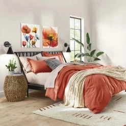 Rupa Modern Shag Rust 8 ft. x 10 ft. Area Rug by BALTA -Cheap BALTA || Norsk Store white balta area rugs 3006029 44 1000