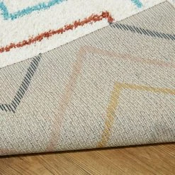 Kai Chevron Shag White 4 ft. x 6 ft. Area Rug by BALTA -Cheap BALTA || Norsk Store white balta area rugs 3006099 c3 1000