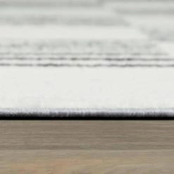 Booth White 5 ft. x 7 ft. Modern Striped Area Rug by BALTA -Cheap BALTA || Norsk Store white balta area rugs 3007832 1f 1000