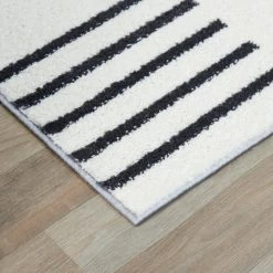 Booth White 5 ft. x 7 ft. Modern Striped Area Rug by BALTA -Cheap BALTA || Norsk Store white balta area rugs 3007832 4f 1000