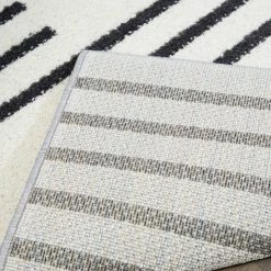 Booth White 5 ft. x 7 ft. Modern Striped Area Rug by BALTA -Cheap BALTA || Norsk Store white balta area rugs 3007832 c3 1000