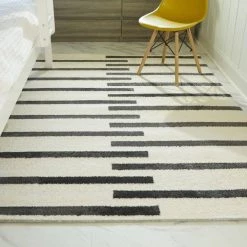 Colter White 5 ft. x 7 ft. Modern Striped Area Rug by BALTA -Cheap BALTA || Norsk Store white balta area rugs 3007834 40 1000