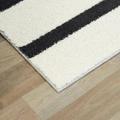 Colter White 5 ft. x 7 ft. Modern Striped Area Rug by BALTA -Cheap BALTA || Norsk Store white balta area rugs 3007834 4f 1000