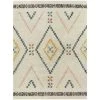 Culver White 8 ft. x 10 ft. Berber Shag Area Rug by BALTA