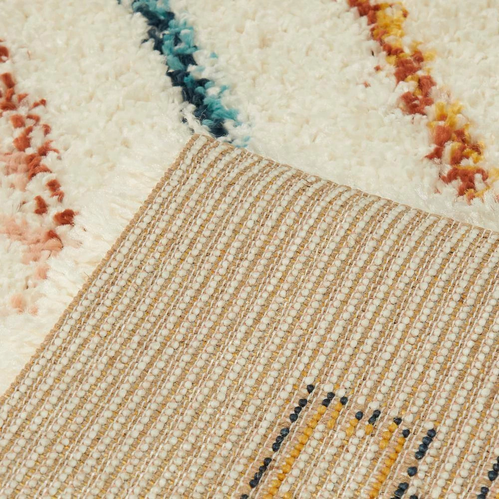 Bandele White 5 ft. x 7 ft. Berber Shag Area Rug by BALTA 5 Bandele White 5 ft. x 7 ft. Berber Shag Area Rug by BALTA - Image 3