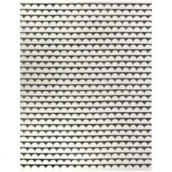 Palmer White 8 ft. 8 in. x 12 ft. Geometric Area Rug by BALTA