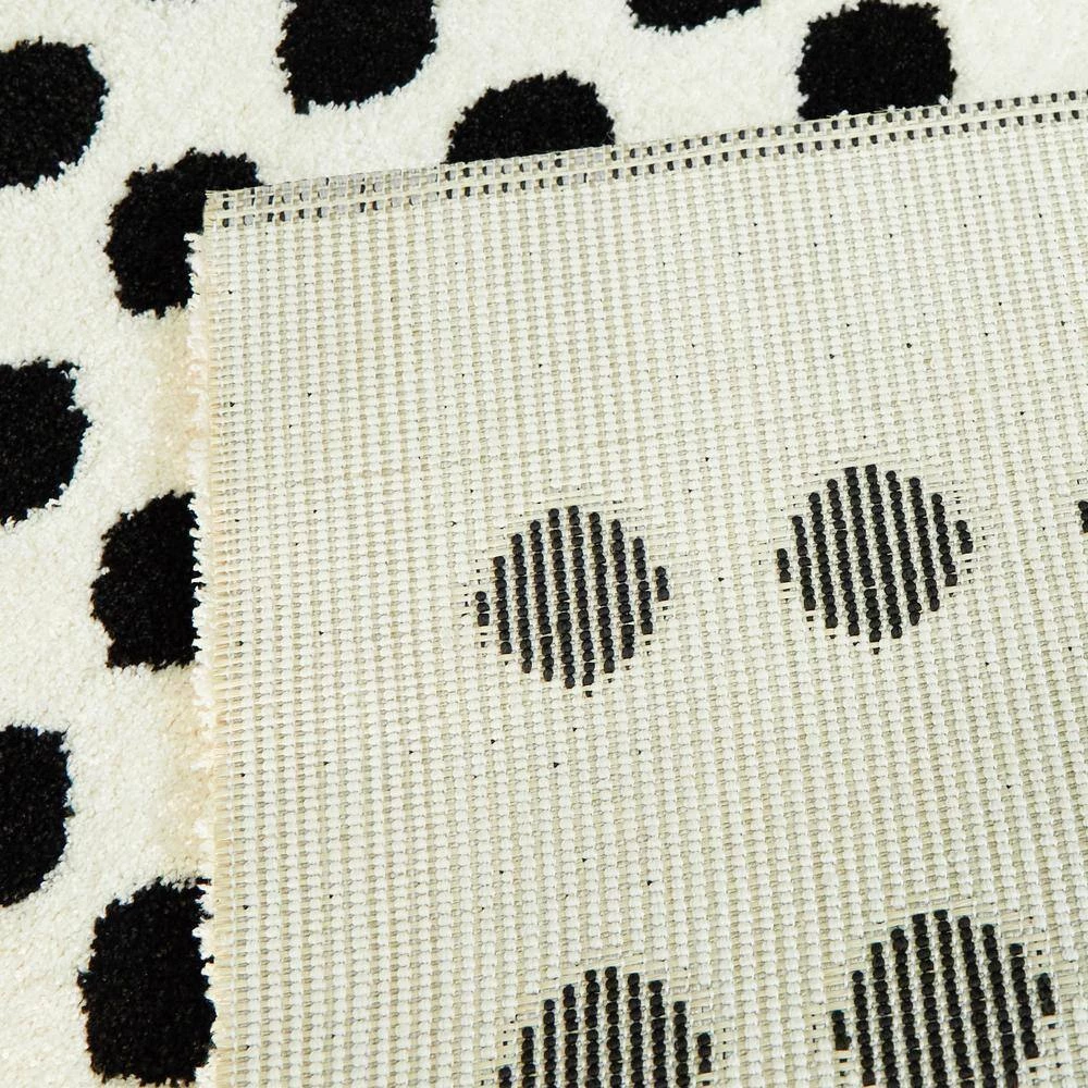 Seurat White 8 ft. x 10 ft. Modern Dots Area Rug by BALTA 5 Seurat White 8 ft. x 10 ft. Modern Dots Area Rug by BALTA - Image 3