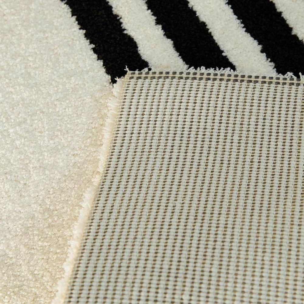 Anscombe White 8 ft. x 10 ft. Art Deco Area Rug by BALTA 5 Anscombe White 8 ft. x 10 ft. Art Deco Area Rug by BALTA - Image 3