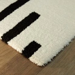 Walsh White 8 ft. x 10 ft. Modern Striped Area Rug by BALTA -Cheap BALTA || Norsk Store white balta area rugs 3091470 4f 1000