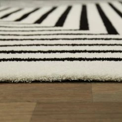 Burgess White 5 ft. x 7 ft. Contemporary Area Rug by BALTA -Cheap BALTA || Norsk Store white balta area rugs 3091473 1f 1000