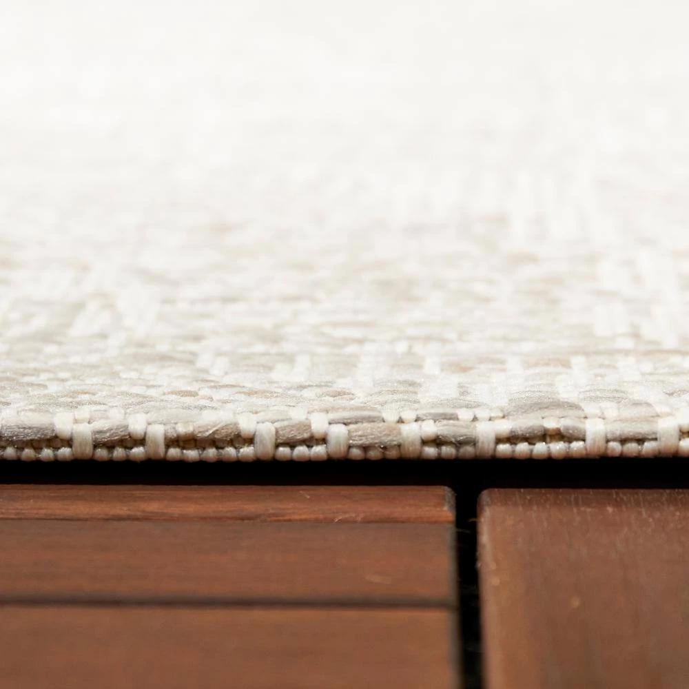 Pauling White 8 ft. x 10 ft. Abstract Indoor/Outdoor Area Rug by BALTA 7 Pauling White 8 ft. x 10 ft. Abstract Indoor/Outdoor Area Rug by BALTA - Image 5