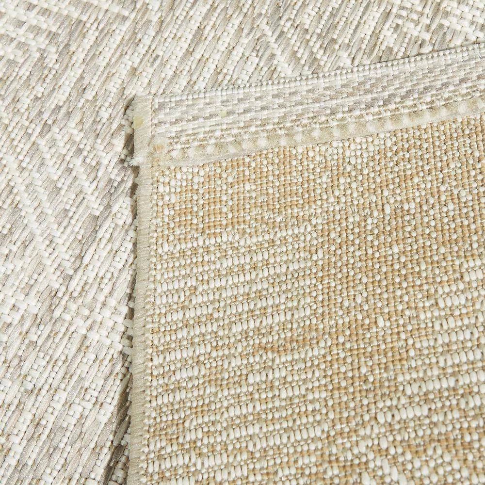 Pauling White 8 ft. x 10 ft. Abstract Indoor/Outdoor Area Rug by BALTA 5 Pauling White 8 ft. x 10 ft. Abstract Indoor/Outdoor Area Rug by BALTA - Image 3