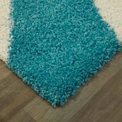 Helia Yellow 5 ft. x 7 ft. Geometric Shag Area Rug by BALTA -Cheap BALTA || Norsk Store yellow balta area rugs 3091667 4f 1000